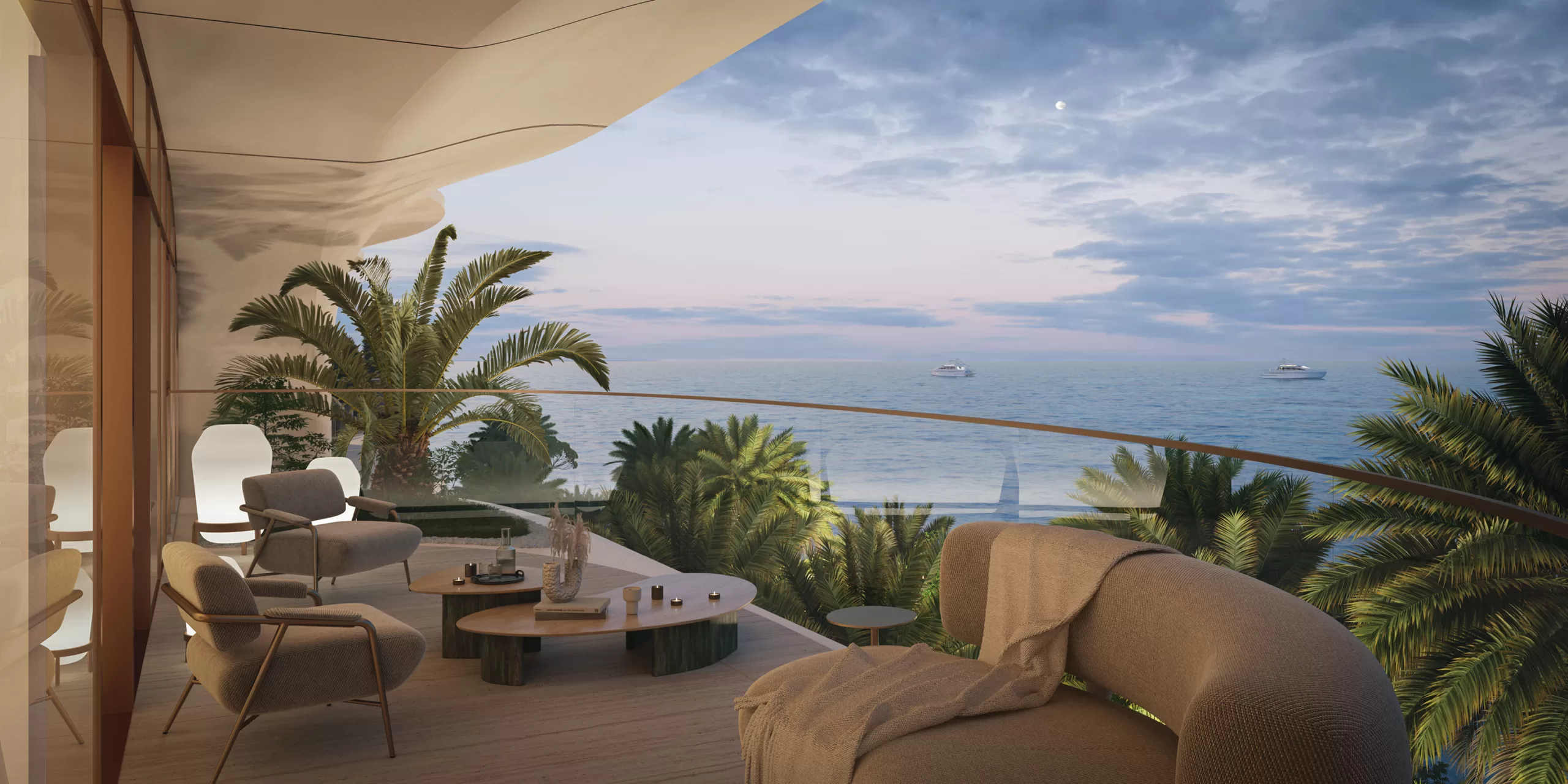 Ocean House by Ellington Balcony view